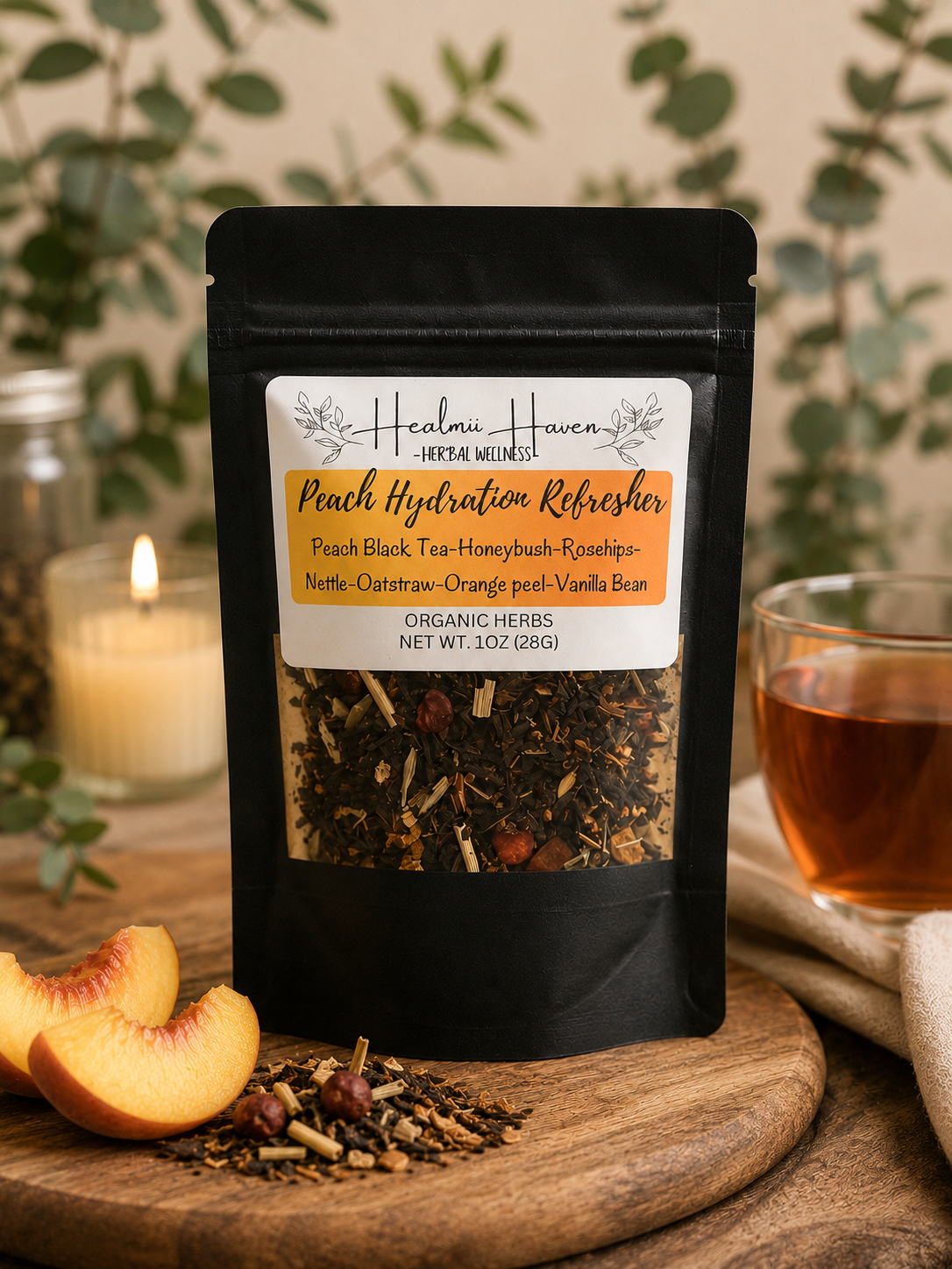 Peach Hydration Refresher Tea Blend